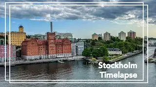 Stockholm Sailaway Timelapse - Cruise Ship Ambience