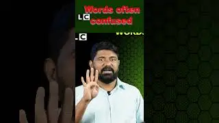 Words often confused topic  for all competitive exams in Telugu/English vocabulary in Telugu 9