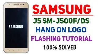 How To Flash Samsung J5 | Samsung J500F Flashing Odin | SM J500F/DS Flash File