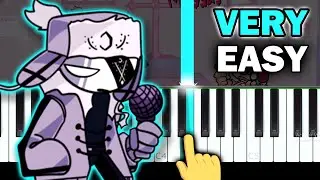 Zavodila - Friday Night Funkin' - VERY EASY Piano tutorial