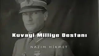 Sarışın bir kurda benziyordu - Nazım Hikmet (Kuvay-ı Milliye Destanı ) | Emre'nin Sesinden