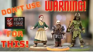 Hero Forge Miniatures and Tokens - Terms Of Service from the Abyss (Part 1)
