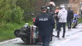 Tödlicher Unfall überschattet Bikertreffen