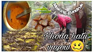 Today vlog|| making gundruk also popular in nepali