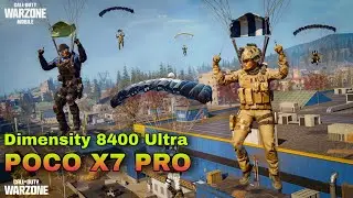 60 to 120 fps warzone mobile | poco x7 pro warzone mobile | max graphics warzone mobile poco x7 pro