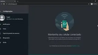 Como usar o TEMA ESCURO no WhatsApp Web