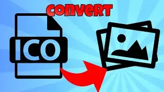 how to convert ico file to images