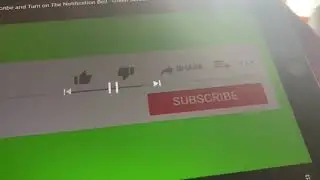 Like Subscribers and Turn on The Notification bell green screen