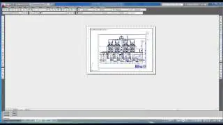 Лист в AutoCAD