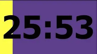 30 Minutes TIMER with alarm al the end / 30 Minutos de cronómetro con alarma al final