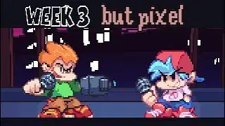 FNF week 3 but pixel style (erect mode)
