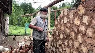 Строим из чурки и глины