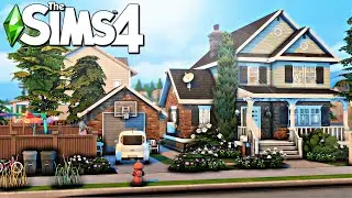 Realistic Single Mum Home || The Sims 4 Speed Build