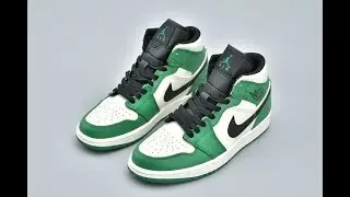 How to style JORDAN 1 MID SE PINE GREEN +  UNBOXING AND REVIEW  + ON FEET