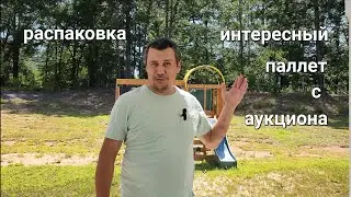 Полезные находки для огорода. Распаковка паллета с аукциона.