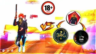 Army Rashid Exposing BR GAMERS & SRM GAMING || 1 vs 4 || - Garena Freefire Max