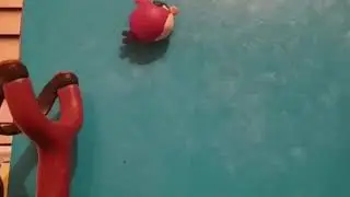 Энгри Бёрдс анимация из пластилина
