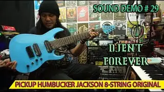 REVIEW SOUND PICKUP HUMBUCKER JACKSON 8-STRING ORIGINAL | SOUND DEMO #29