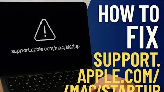 How to fix support apple.com/mac/startup?/support.apple.com/mac/startup