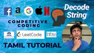 Decode String Tamil Tutorial C++ (LeetCode 394 Medium)