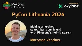 Martynas Venskus - Making an e-shop search bar your friend with Pinecone's hybrid search