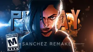 Arcane | Jinx 💙 - Come Play @sanchezae  Remake [Edit/AMV] 4K!