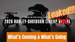 2026 Harley Davidson Line Up Rumors and Leaks!!!