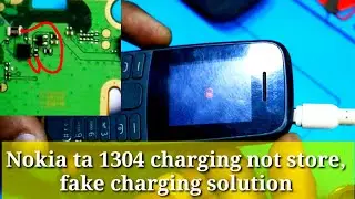 Nokia ta 1304 charging problem / Nokia ta 1304 fake charging solution / nokia slow charging solution