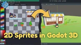 Make Stunning 2D Characters in a 3D World | Godot 4 Tutorial Step by Step