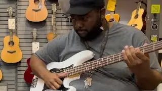 I was at @BillsMusicOnline  participating in  @fender  giveaway