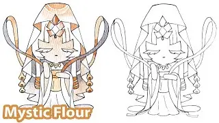 How to draw Mystic Flour | Cookie Run Kingdom