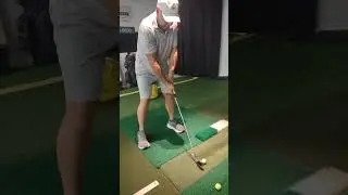 ⛳ NEW player learning how to sequence the lower body in the golf swing #golfswing #golftips