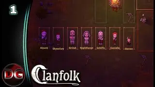 Clanfolk - Let's Play! - Meet the clan - Ep 1