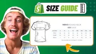 Size Guide for Products | Shopify No Code Tutorial