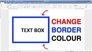 How To Change Text Box Outline Color In Word