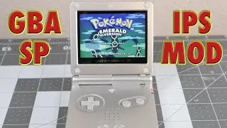 FunnyPlaying - GBA SP - IPS Screen Mod Installation