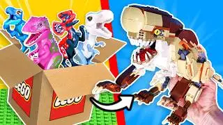 3 Hours of LEGO Jurassic World Unboxing to Fall Asleep To