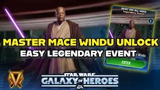 Master Mace Windu Unlock Guide! Tier 3 Made Easy! | SWGOH
