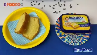 Easy Pound Cake Recipe with Blue Band Pakistan