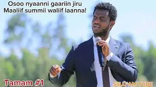 Osoo nyaanni gaariin jiru maalif summii waliif laanna #Tamam_faaris @Siiloamtube1986