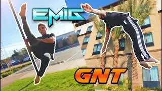 Matt Emig and GNT Tricking Sampler | Kicks & Flips