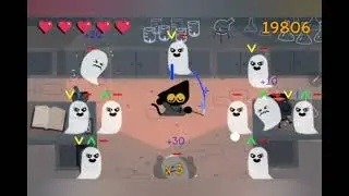 Epic Magic Cat Academy Adventure – Watch Momo Defeat Ghosts! No Commentary