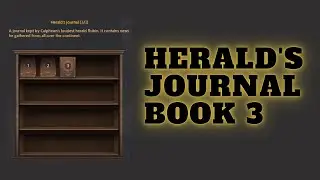 Herald's Journal Book 3 | Black Desert Online