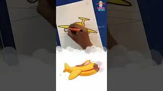 How to Color an Awesome Airplane : 