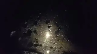 Electric storm at night route 22 Luis Beltran Rio Negro Argentina