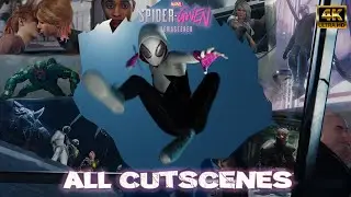 Spider-Man PC MOD : Spider-Gwen All Cutscenes AI Voice Gwen's Face