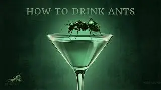 How to drink Ants. Green Ant Gin
