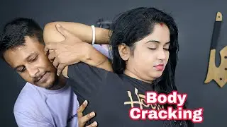 Mutiple Cracking Of Women Body | Female Body Carcking | Neck Massage | Ear Carcking | Moral Of ASMR