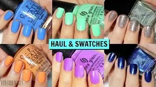 Nail Polish Haul & Swatches | OPI, China Glaze, Formula X