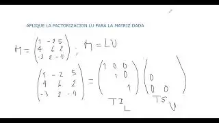 FACTORIZACION LU